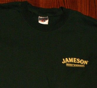 Jameson Whiskey Alcohol Logo John Jameson T Shirt L  