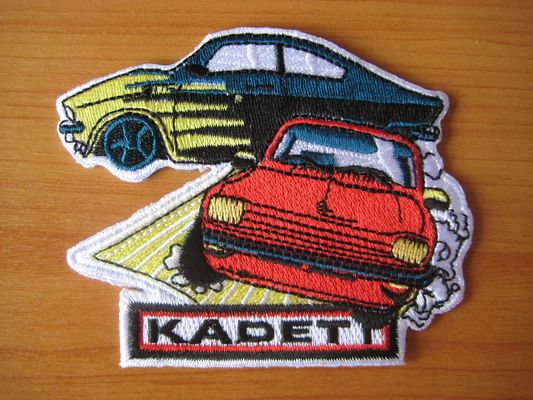 neu   legende C KADETT COUPE Retro Kult Aufnäher Patch  