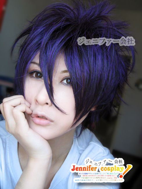 Katekyo Hitman Reborn Skull Cosplay Wig Costume 032  