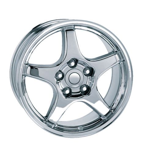 17 9.5 & 11 True ZR1 Corvette Wheel Rim Chrome  