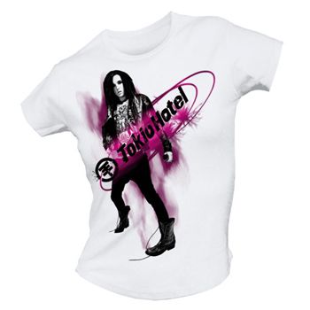 Licensed Tokio Hotel Shadow Glow Junior Shirt S XL  