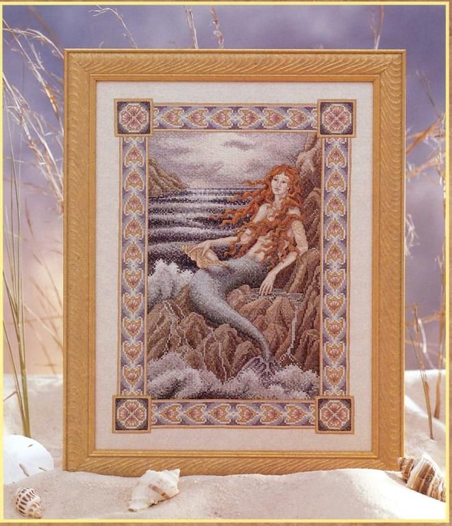 NEW TERESA WENTZLERS MERMAID BEAUTIFUL CHART  