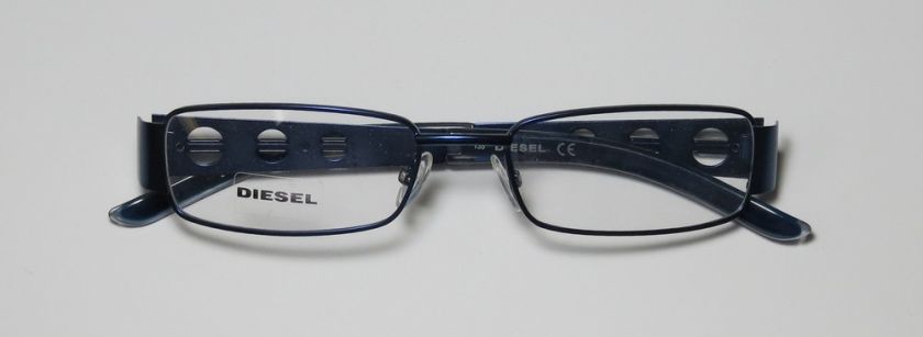 NEW DIESEL 0084 51 17 135 NAVY METAL FULL RIM EYEGLASS/GLASSES/FRAMES 