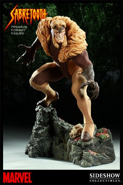 SABRETOOTH PREMIUM FORMAT STATUE SIDESHOW LOW NUMBERS  