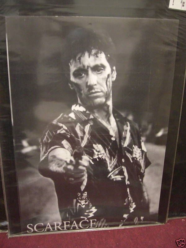 AL PACINO SCARFACE POSTER SIZE 35 X 24 #D1  