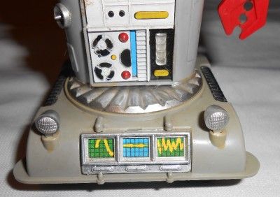 Ideal Zeroids Zintar Plastic Robot dated 1968  