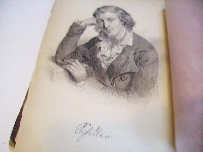 1859 Scherr Johannes Schiller und seine Zeit OLD GERMAN