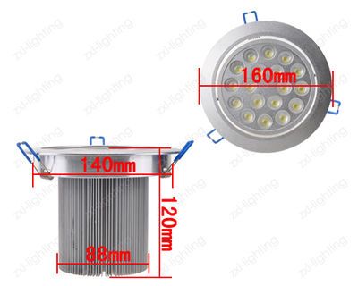 3W 5W 7W 9W 12W 15W 18W LED Ceiling Fixture light Downlight AC 110V 