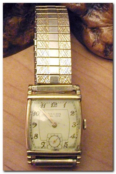 cal. 415 · GRUEN veri thin 10K GF wristwatch · ca. 1950  