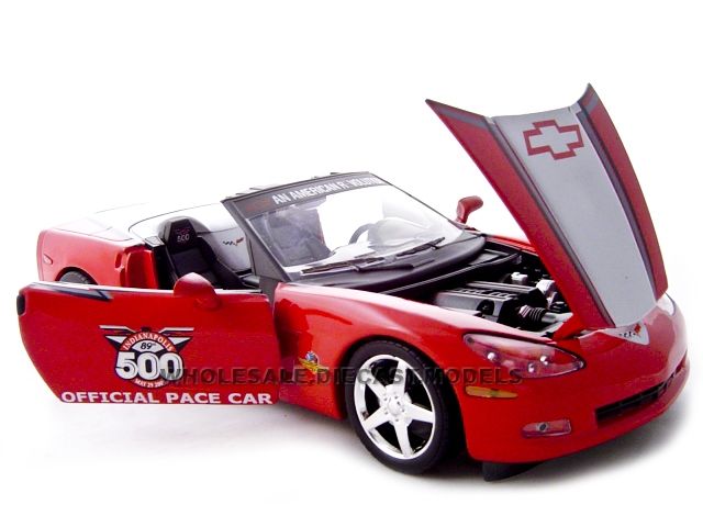 Brand new 124 scale diecast model of 2005 Chevrolet Corvette Indy 