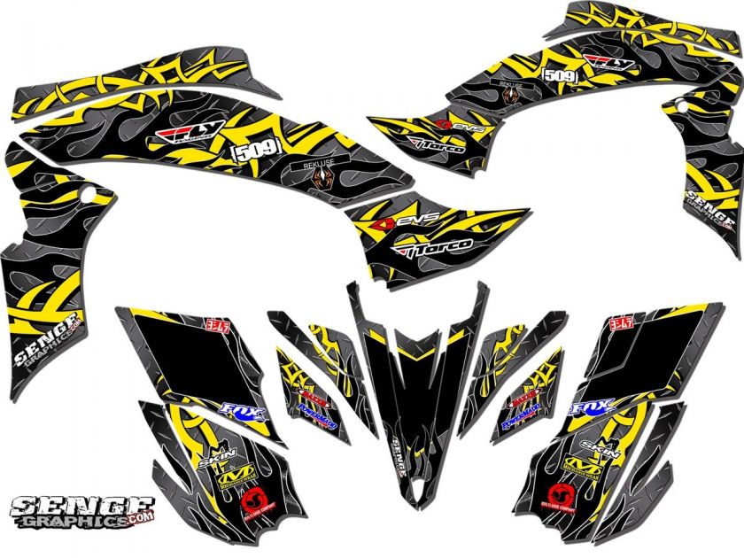 LTR 450 LTR450 SUZUKI GRAPHICS KIT QUAD STICKERS DECALS 4 WHEELER ATV 