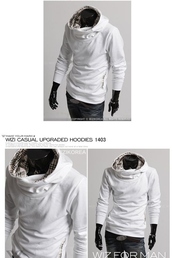   ON MOON FANCYQUBE CASUAL MENS SWEATSHIRT PULLOVER HOODIE 1392  