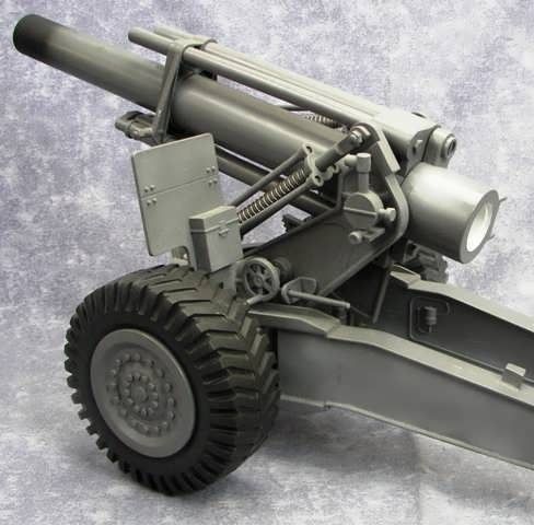 GI Joe Korean War Howitzer Cannon 155mm Hasbro 2001 16 Scale 12 WWII 