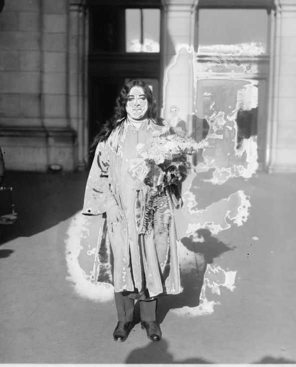 1927 photo Swami Yogananda, 2/20/27  