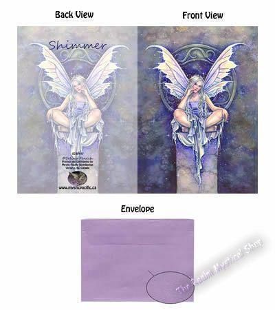 Shimmer Fairy Selina Fenech Greeting Card  