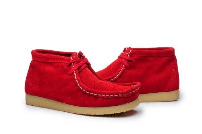 Peppergate Shoes Wallabee 8612/ RED  