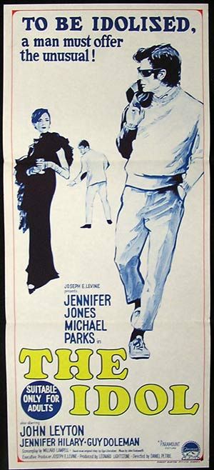 THE IDOL 1966 Jennifer Jones Daybill Movie poster  