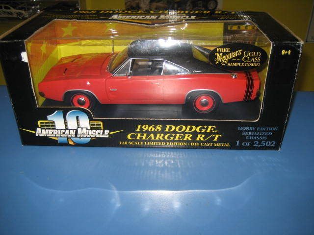 ERTL AMERICAN MUSCLE 1968 DODGE CHARGER R/T NIB  