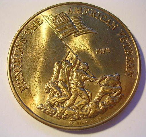 VINTAGE 1978 HONORING THE AMERICAN VETERAN PRESERVING AMERICAN FREEDOM 