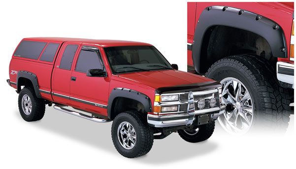 Pocket Fender Flares Bushwacker 1988 98 Chevy P/U 40919 02  