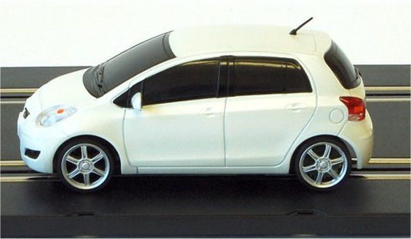 GSLOT TOYOTA YARIS WHITE STREET 132 Slot Car. Brand new, in sealed 