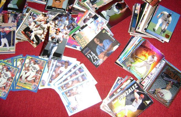 Juan Gonzalez Lot of 558 Cards Rookies Inserts Commons Finest SP Texas 