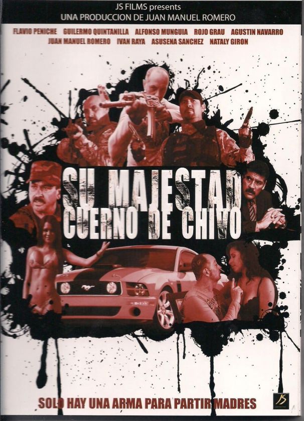 Su Majestad Cuerno De Chivo 2012 DVD NEW Flavio Peniche John Solis 