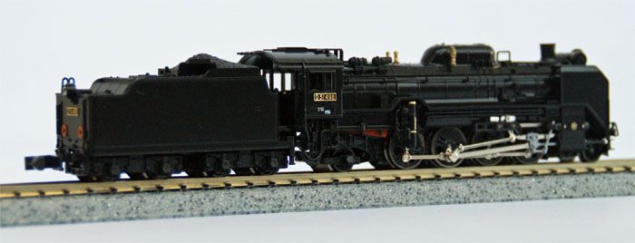 Steam Locomotive 2-8-2 Type D51-498 Orient Express 1988 - Kato 2016-2