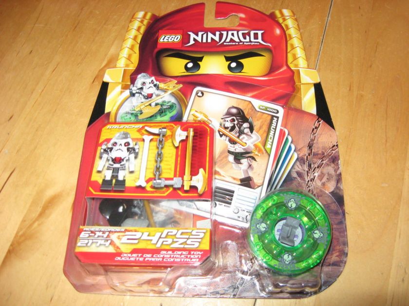 NIB LEGO NINJAGO #2174 Masters of Spinjitzu Kruncha Building Toy 24PCS 