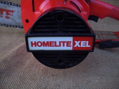 Vtg HOMELITE TEXTRON 10 ELECTRIC CHAINSAW XELl 10  