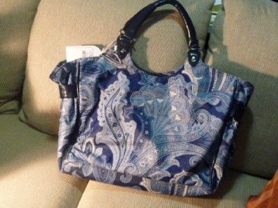 JESSICA SIMPSON X LARGE SPOONFUL OF SUGAR HANDBAG PURSE W LAPTOP CASE 