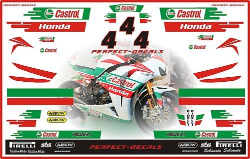 WSB 2011 Castrol REA Full Race Decal Set Graphics  