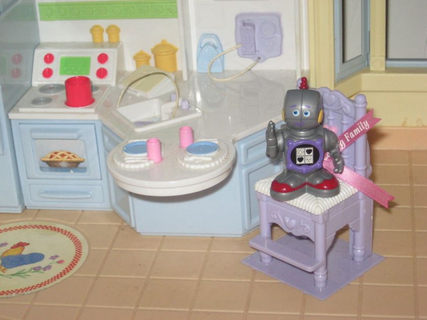Loving Family Sweet Sounds doll house Kasey Robot~Talks  