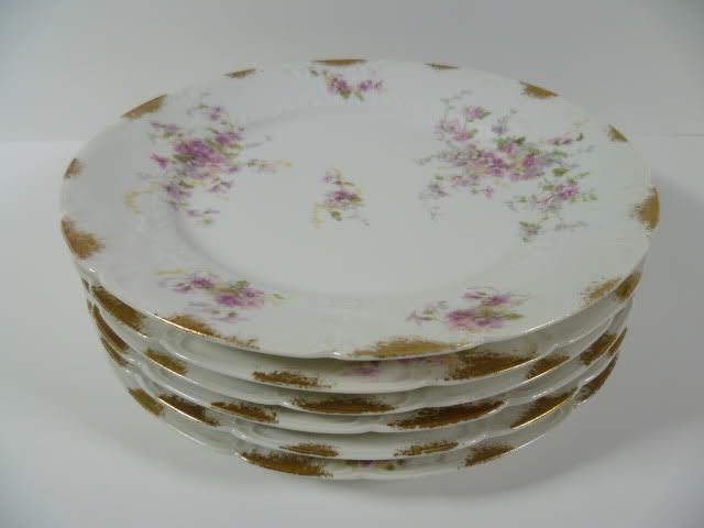 Haviland Limoges Trocadero 8 1/2  Lunch Plates  