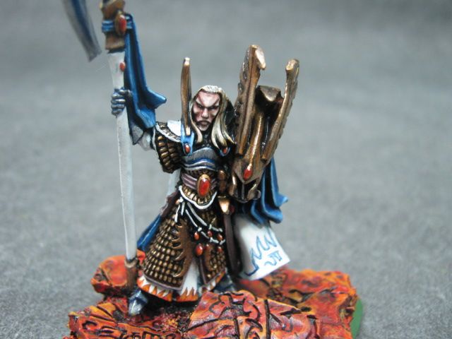 Warhammer DPS Painted High Elf Hero HW032  