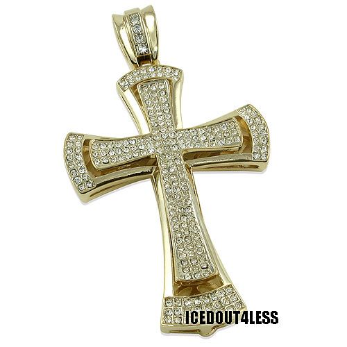 Order now and youll get this flooded bling pendant in just a few days 