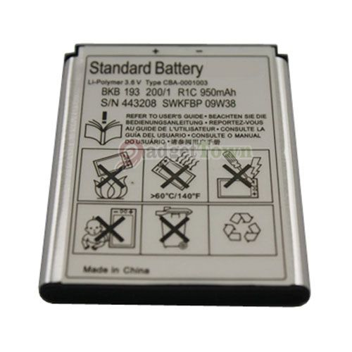 950mAh Battery For Sony Ericsson BST 33 W595/W610/W660  