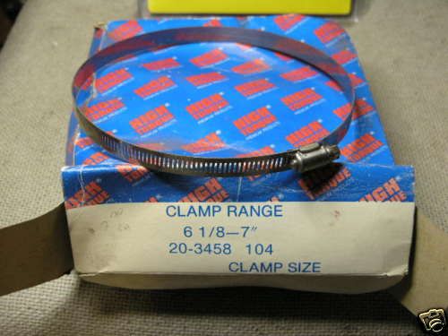   inch Worm Hose Duct Clamps new STOCK MADE IN USA 20 3457 88  