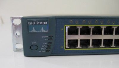 Cisco Catalyst 3550 Series 24 Port Inline Power Switch WS C3550 24 PWR 
