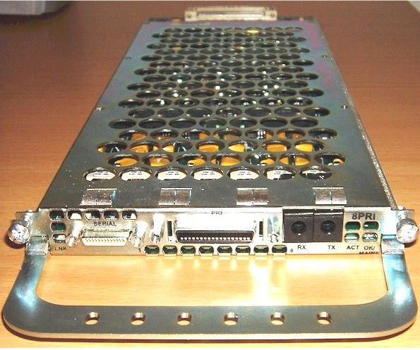 New in Box Cisco AS5350/AS5400 DFC 8CE1= Module, May 2010 manufacture 