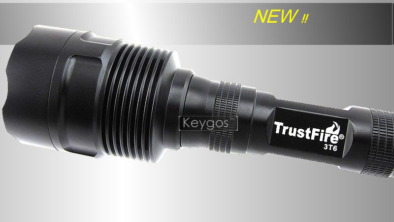 TrustFire TR 3T6 3800 Lumens 3x CREE XML XM L T6 LED Flashlight Torch 