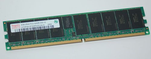 poweredge 8gb memory kit 4gb 4096mb dual rank 2rx4 ddr2 pc3200 400mhz 