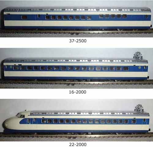 Shinkansen Series 0 Hikari   Kato 10 453 10 454 (N scale)  