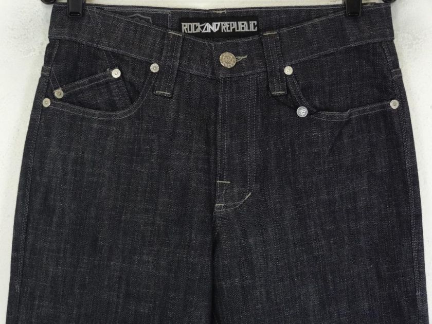 NEW Rock & Republic NEIL Mens Jeans in NAVAJO GREY Size 32  