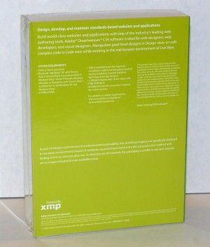 Adobe Dreamweaver CS4 CS 4 for Windows PN 65013636 New Sealed Retail 