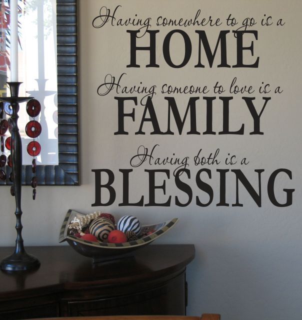 Vinyl Lettering Interior Wall Words Quotes Decor Art  