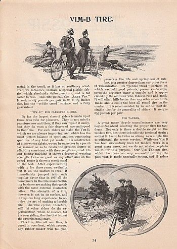 1897 Article Tire Gossip Boston Woven Hose & Rubber Co  