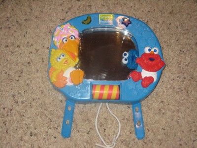 SESAME STREET Elmo Whos That Baby in the Mirror Crib Baby Infant 