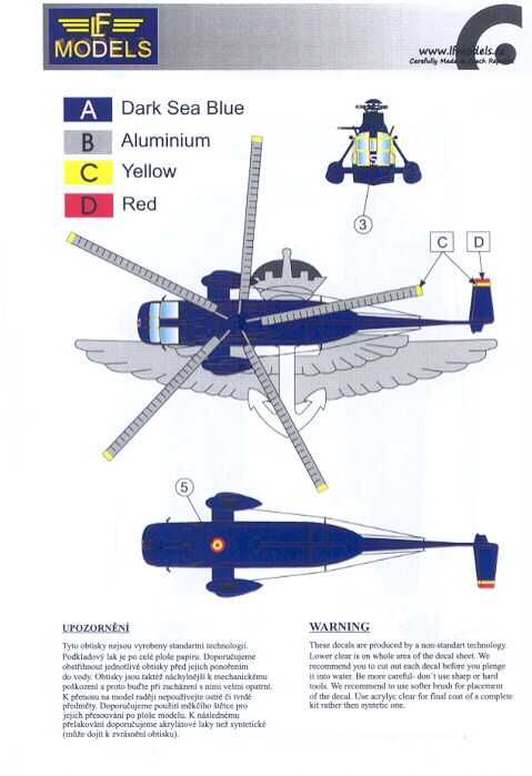 LF Models Decals 1/72 SIKORSKY SH 3D Over Spain  