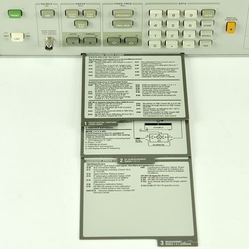 Agilent/HP 8970B Noise Figure Meter, 10 MHz to 1600 MHz  